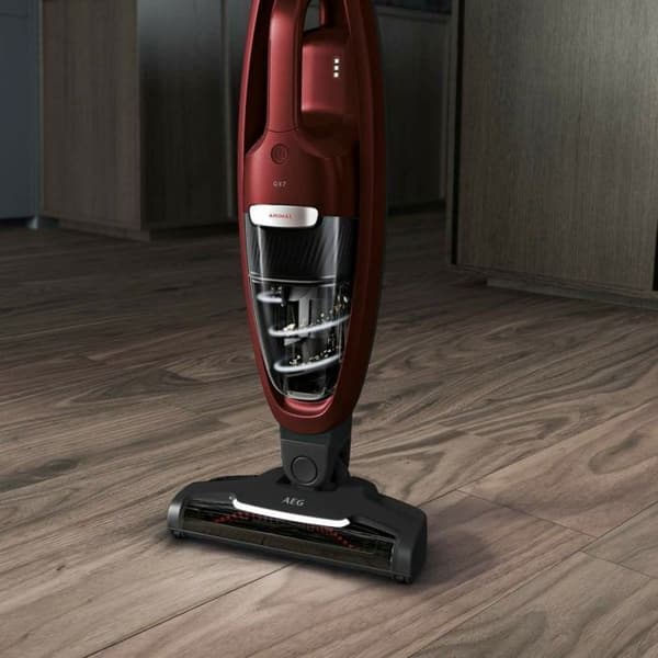 Aeg - QX7-1ULTAN - ASPIRADORA INALAMBRICA ELECTROLUX sladdlös dammsugare, röd, Único, 3600 W, 0,3 liter, 79 decibel