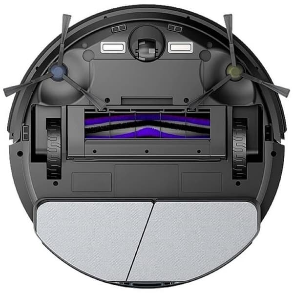 Midea Europe S8+ Robotdammsugare och mopp svart app-styrd, fjärrstyrbar, med batteri,