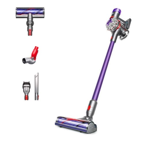Dyson V8 Origin handdammsugare Lila, Silver Utan påse Lila, Silver