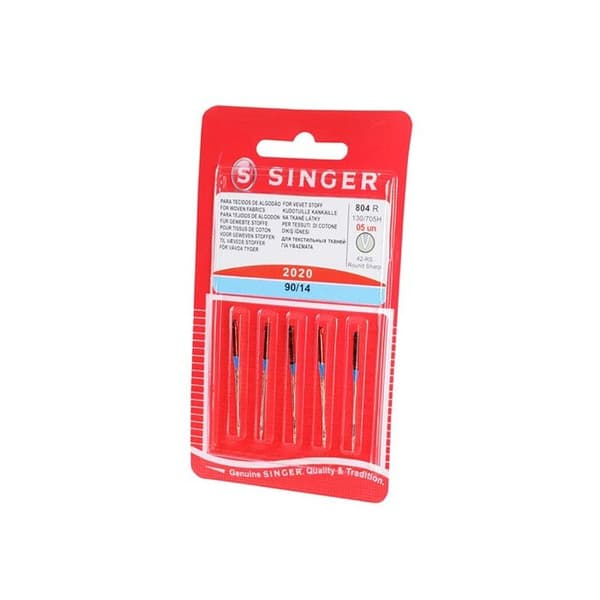 Singer symaskinstillbehör NEEDLE 804 MEDIUM x 5
