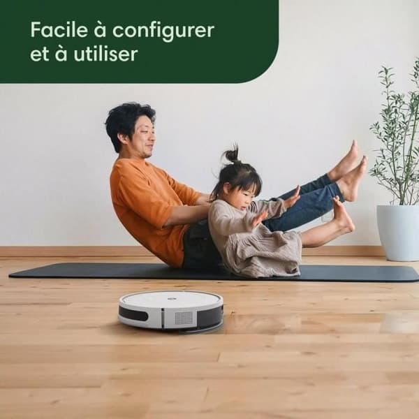 Robotdammsugare - IROBOT Y011240 Essential Roomba Combo - 400 ml - Vit