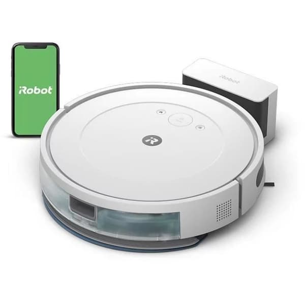 Robotdammsugare - IROBOT Y011240 Essential Roomba Combo - 400 ml - Vit Vit