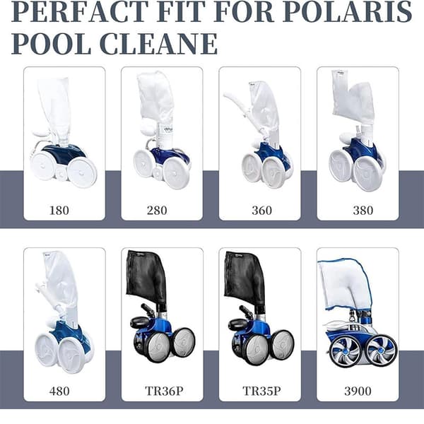 INF Polaris udskiftningssæt til poolrens til 180, 280, 360, 380, 480 og 3900 Sport 2 Pack