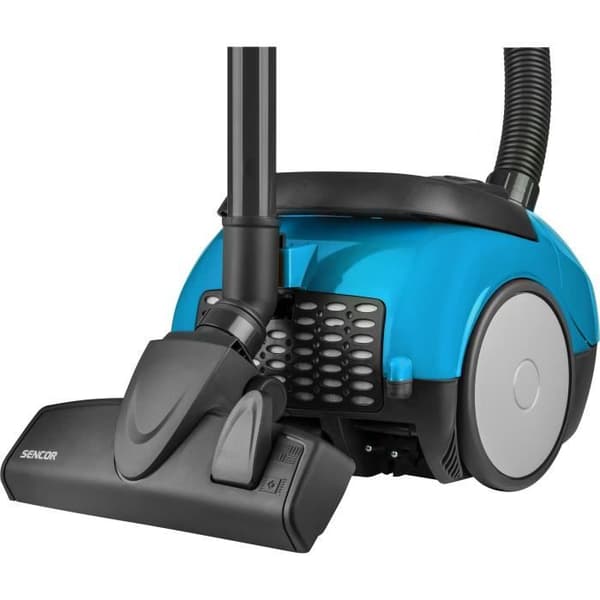 Kanisterdammsugare med påse - SENCOR - SVC 45BL-EUE3 - 850 W ECO-motor - 79 dBA - 1,5 L - Blå