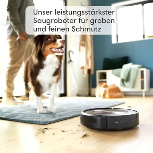 Robotdammsugare - ROOMBA - j9 - Wi-Fi ansluten - Programmerad navigering - Svart