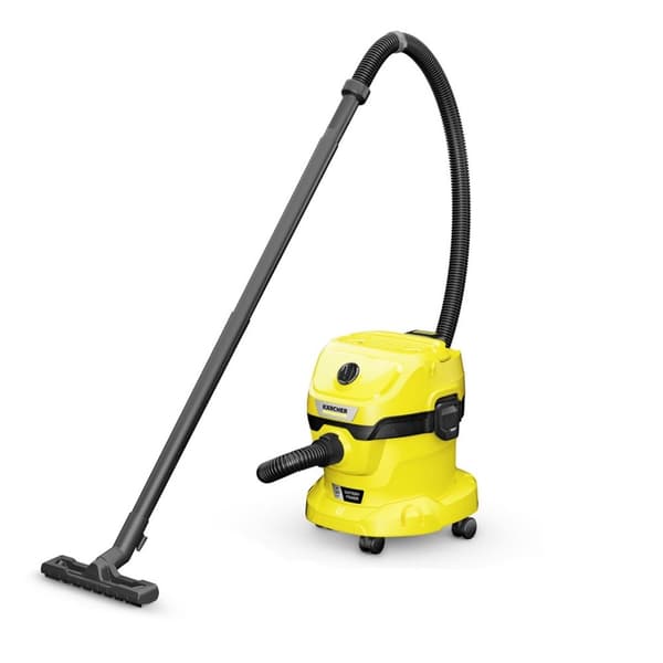 Kärcher WD 2-18 12 L tromlevakuum Tør&våd 225 W støvpose Sort, Gul
