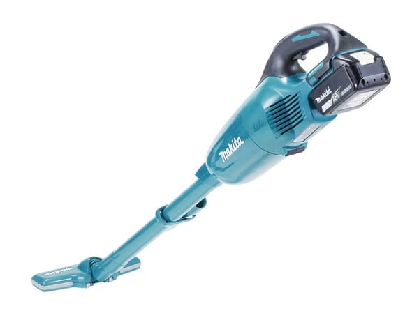 Makita DCL280FZ stickvakuum/elektrisk kvast Batteritorrt påslöst 0,75 L Blå