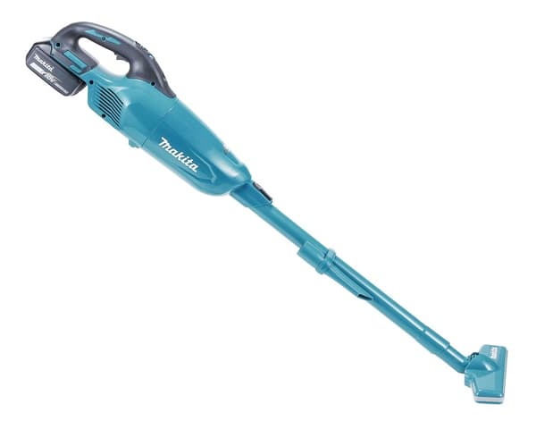 Makita DCL280FZ stickvakuum/elektrisk kvast Batteritorrt påslöst 0,75 L Blå