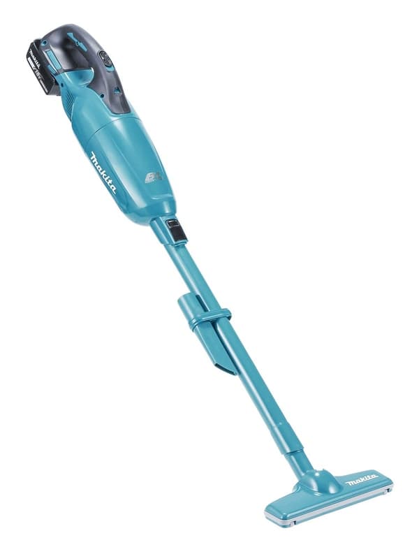 Makita DCL280FZ stickvakuum/elektrisk kvast Batteritorrt påslöst 0,75 L Blå
