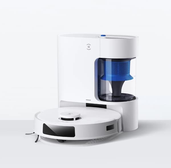 Ecovacs DEEBOT N20 PLUS robotstøvsuger 0,4 L Poseløs Hvid Hvid