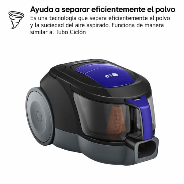 Pussiton pölynimuri LG VK8506NHAG Punainen 650 W