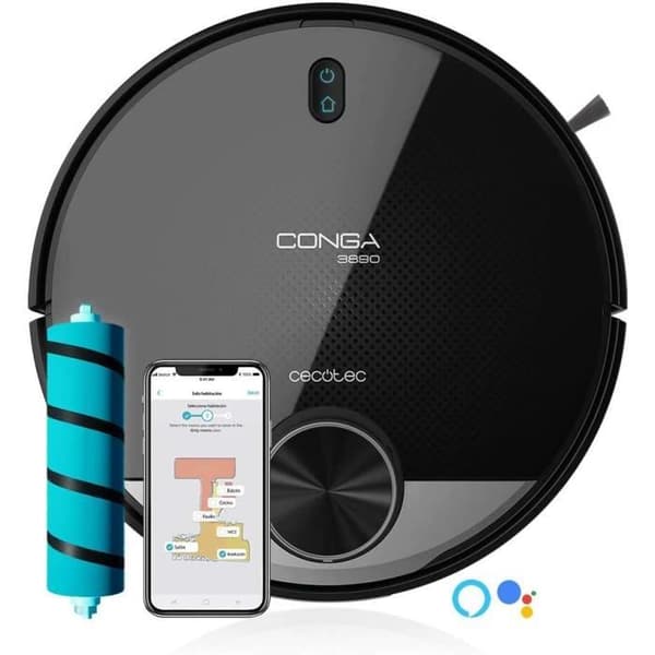 Conga 3890 Vital Robotdammsugare - CECOTEC - Laser - Rumshantering - APP - 2300 Pa
