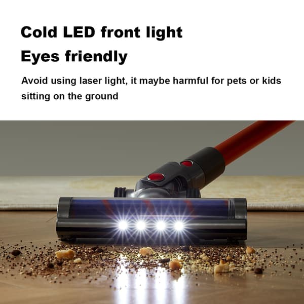 Trådlös Hålsugare - Liectroux - i10 - 27000Pa - LED-Belysning - HEPA E13 Filtrering