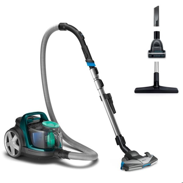 Philips Dammsugare utan säck 76db grön - FC 9555/09 Grön