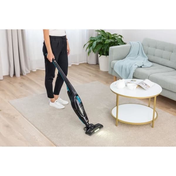 Sladdlös stickdammsugare - SENCOR - SVC 7822TQ - 2-i-1 - 110 W - 76 dB - 0,5 L - Svart