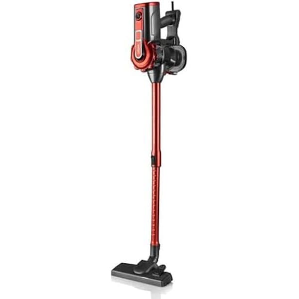 Vertikal dammsugare - HAEGER - Venus 600 - 0,5L - Uppladdningsbara batterier - Röd
