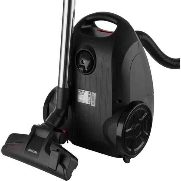 Kapseldammsugare med påse - SENCOR - SVC 6001BK - EUE3 - 700 W - 78 dB - 3 L - Svart