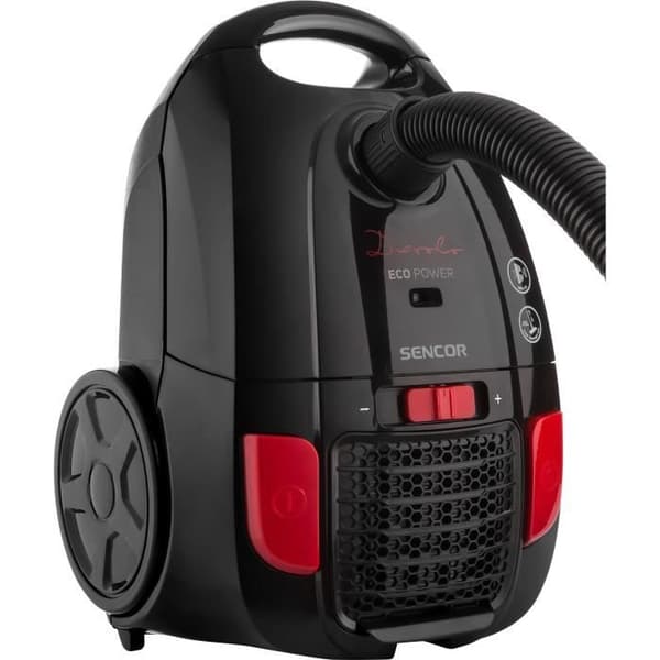 Kapseldammsugare med påse - SENCOR - SVC 6001BK - EUE3 - 700 W - 78 dB - 3 L - Svart
