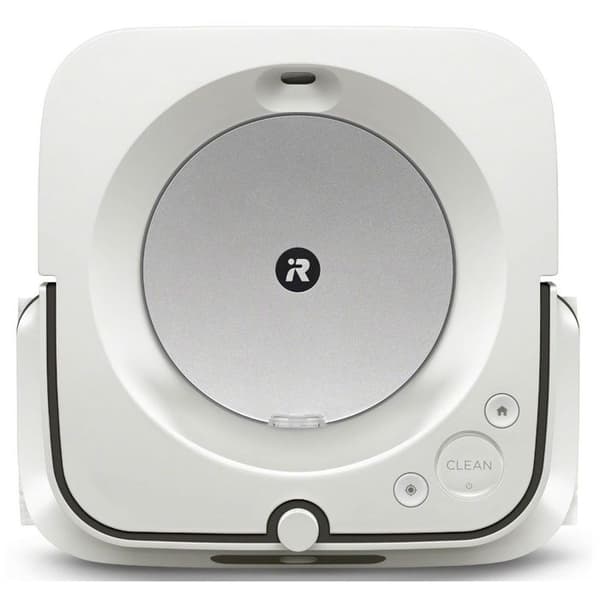 iRobot M613840 Vit Robotdammsugare - Våt-/Kemtvätt - Påslös - Uppsamlarkapacitet 0,6 liter