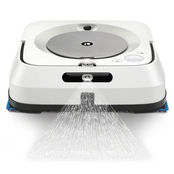 iRobot M613840 Vit Robotdammsugare - Våt-/Kemtvätt - Påslös - Uppsamlarkapacitet 0,6 liter