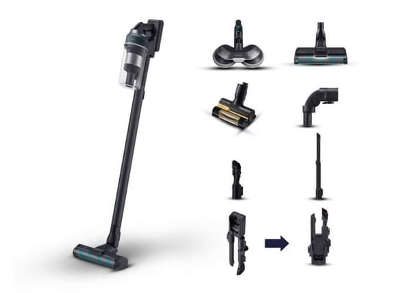 Samsung handdammsugare - VS20C852FTB/GE - VS20C852FTB Handstaubsauger Schwarz, Blau Beutellos ()