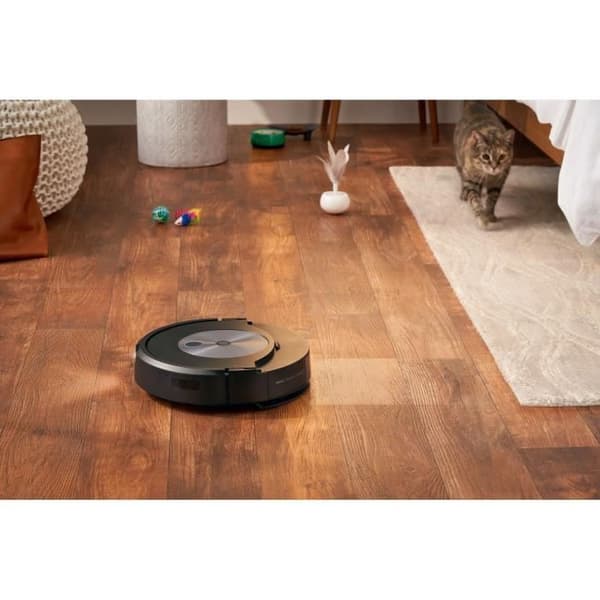 iRobot Roomba Combo J7+ Robotdammsugare och mopp med automatiskt tömningssystem - mattdetektor