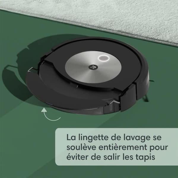 iRobot Roomba Combo J7+ Robotdammsugare och mopp med automatiskt tömningssystem - mattdetektor
