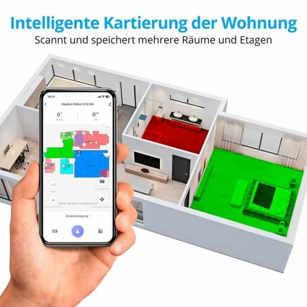 Robottipölynimuri Medion MD11782 X10 SW