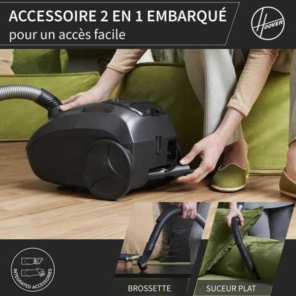 Utsug Hoover HE120PET 011 Svart Grå 700 W