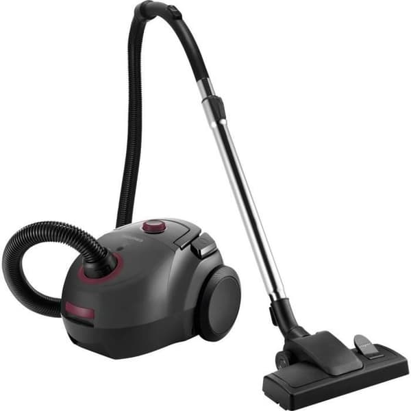 Dammsugare - GRUNDIG - VCC 3850 A - Påse - Allmän användning - 80 dB Svart, Röd