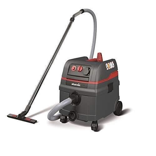 Industridammsugare - Starmix - ISC L-1425 Topp - 1600W - 35L - Påse Svart, Röd