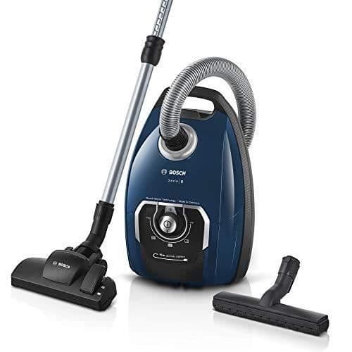 BOSCH SERIES 8 BGB75X494 DAMSSUGAR 650 W CYLINDERTANK DAMSSUGAR Blå