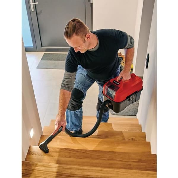 Sladdlös dammsugare - Einhell - TE-VC 18/10Li-Solo - Vatten och damm - Utan påse - Uppladdningsbara batterier