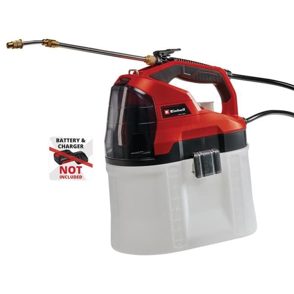 Einhell Tryckspruta utan sladd GE-WS 18/75 Li-Solo PXC (18V) Levereras utan batteri eller laddare.