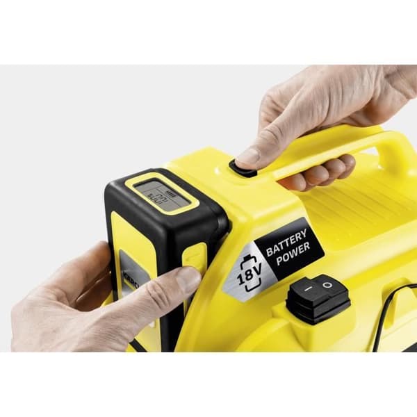 KARCHER WD1 Kompakt våt- och torrdammsugare med batteri - 7L