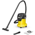 Miniatyrbild 1 av 2: Dammsugare för flytande fasta ämnen - KARCHER - KWD3 - 1000W - Påslös behållare