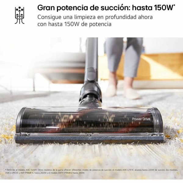 Cyklonborstdammsugare LG A9C-SLIM1C
