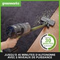 Miniatyrbild 4 av 4: Greenworks tools stickdammsugare - 4700907