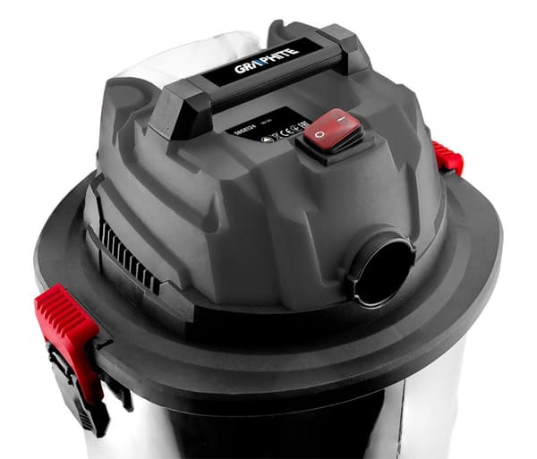 Energy+ 18V Li-Ion værkstedsstøvsuger, våd og tør, 20L tank, uden batteri