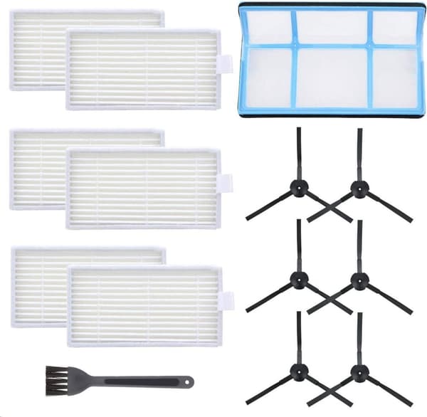 INF Udskiftningsfilterkit til ILIFE V3 V3S V5 V5s robotstøvsugere