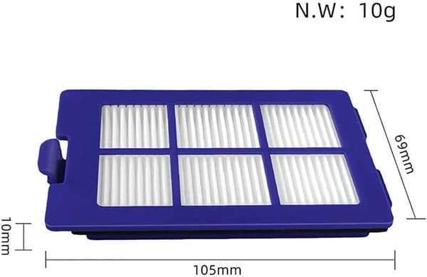 INF Eufy X8 Hybrid vakuumfilter ersättningsdelar (6-pack)