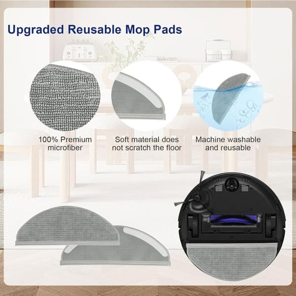 INF Reservedelspakke til Eufy RoboVac X8/X8 Hybrid robotstøvsuger