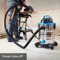 Miniatyrbild 4 av 4: Vatten- och dammsugare - Vacmaster - VQ1530SFDC - 1500W - 30L - Rostfritt stål