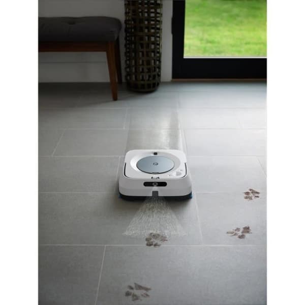Robotmopp - IROBOT - M613440 - Braava jet - Ansluten - 100 m² - Vit