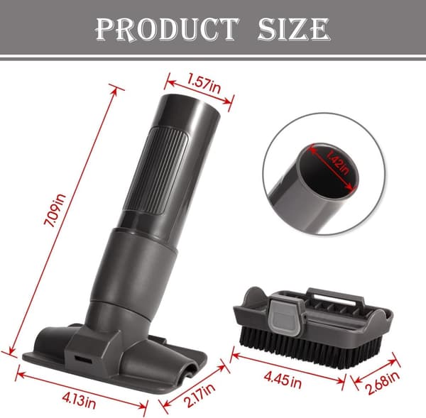 INF Shark NV801UK, NV800, HV380 Series 2-i-1-dammborste