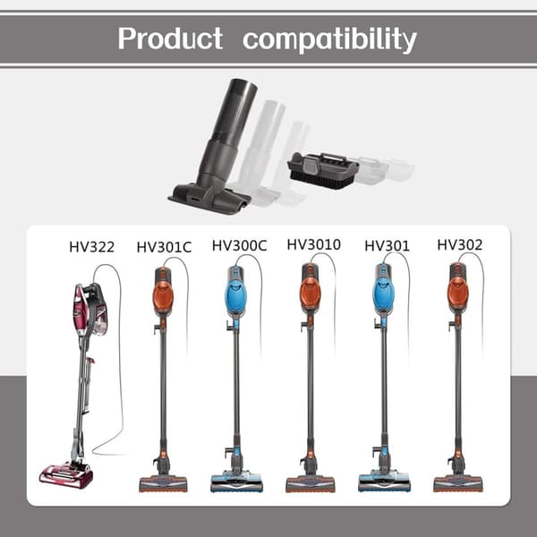 INF Shark NV801UK, NV800, HV380 Series 2-i-1-dammborste