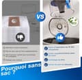 Miniatyrbillede 6 af 6: ECOVACS DEEBOT N20 PLUS Robotdammsugare, PureCyclone Technology med dammbehållare utan förbrukningsvaror, 8000Pa