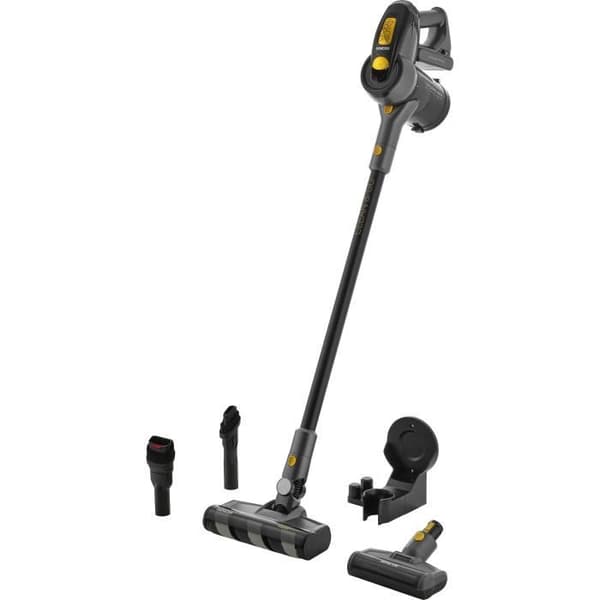 Trådlös stavdammsugare - SENCOR - SVC-8725GD - 3 i 1 - 400 W - 79 dB - 0,6 L - Svart Svart, Grå