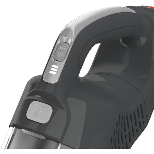 Vägghängd dammsugare - BLACK &amp; DECKER - BHFEA18D1-QW - 33 AW - 18 V 2,0 Ah - 2 hastigheter - Titangrå