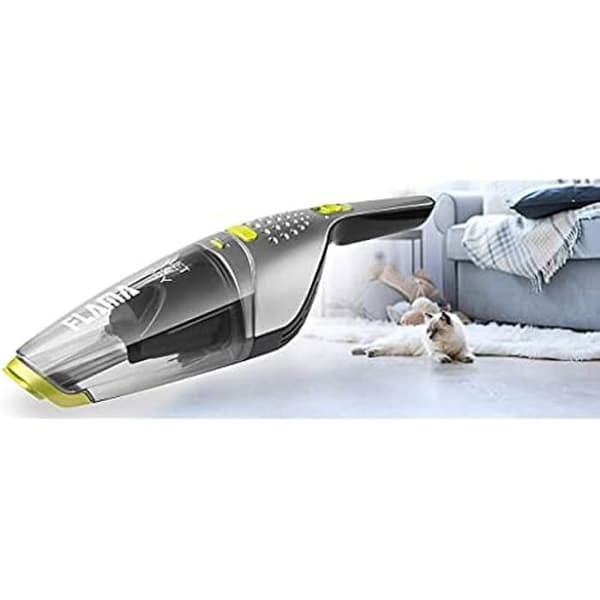 Handdammsugare - FLAMA - 1608FL - 7,2V/55W - Vått och torrt sug - 2 filtreringsnivåer